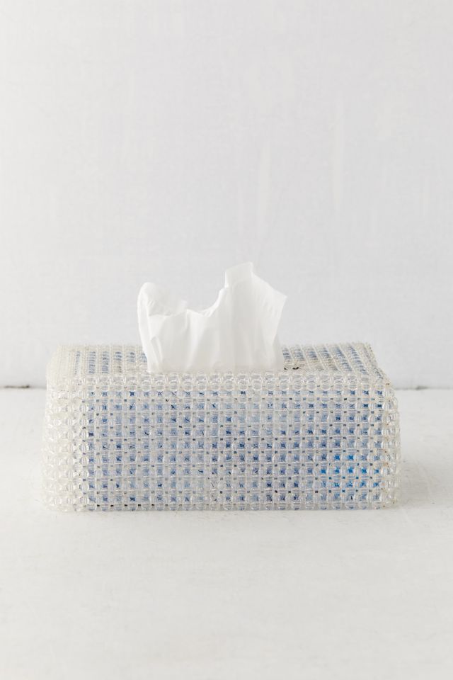 Beaded Tissue Box Cover #2