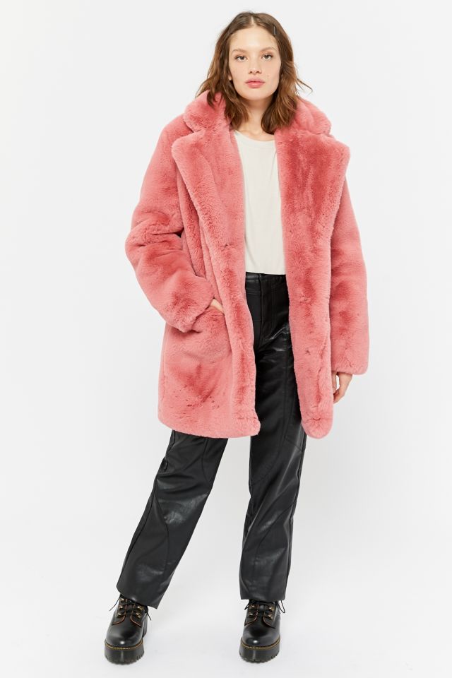 Manteau en fausse fourrure Sophie Apparis #3