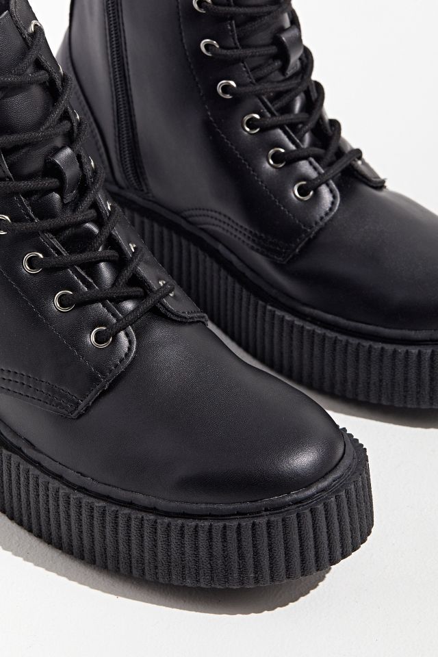 T.U.K. Vegan Leather Lace-Up Creeper Boot    #2
