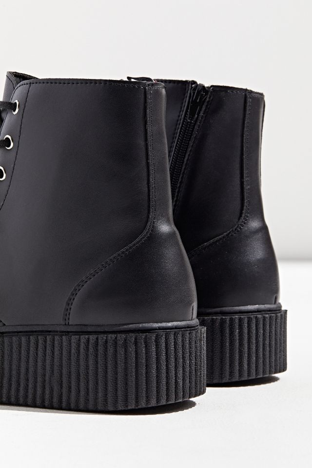 T.U.K. Vegan Leather Lace-Up Creeper Boot    #4
