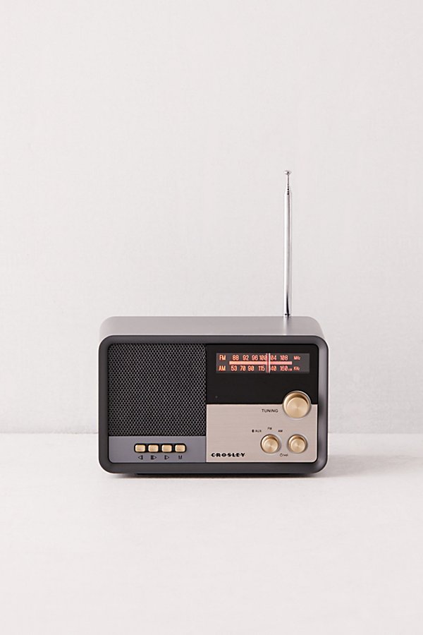 Crosley Tribute Bluetooth Radio Speaker In Grey At Urban Outfitters
