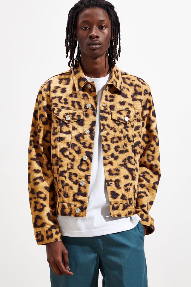 BDG Animal Print Denim Trucker Jacket | Urban Outfitters