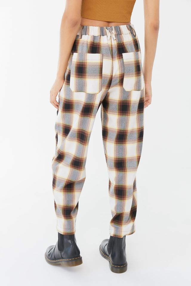Pantalon plissé à taille mi-haute Dalton UO #1