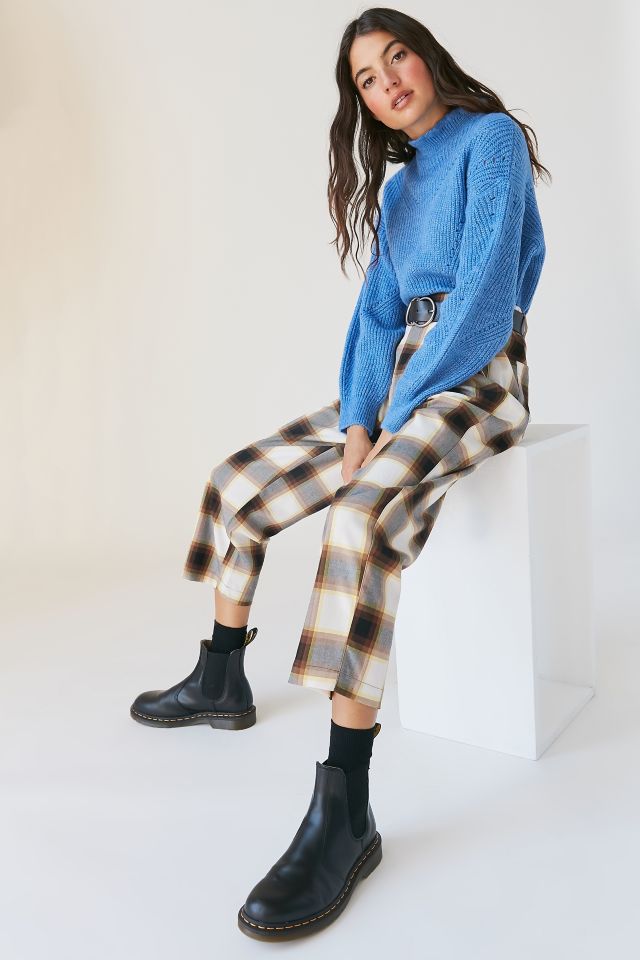 Pantalon plissé à taille mi-haute Dalton UO #2