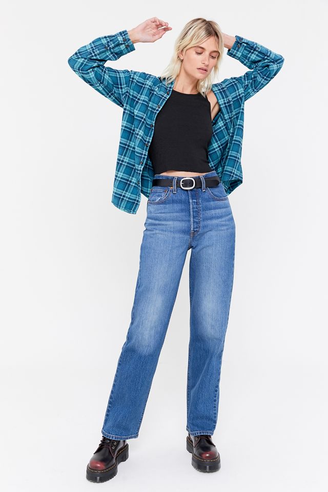 Levi’s Ribcage High-Waisted Straight Leg Jean – Charleston Vintage