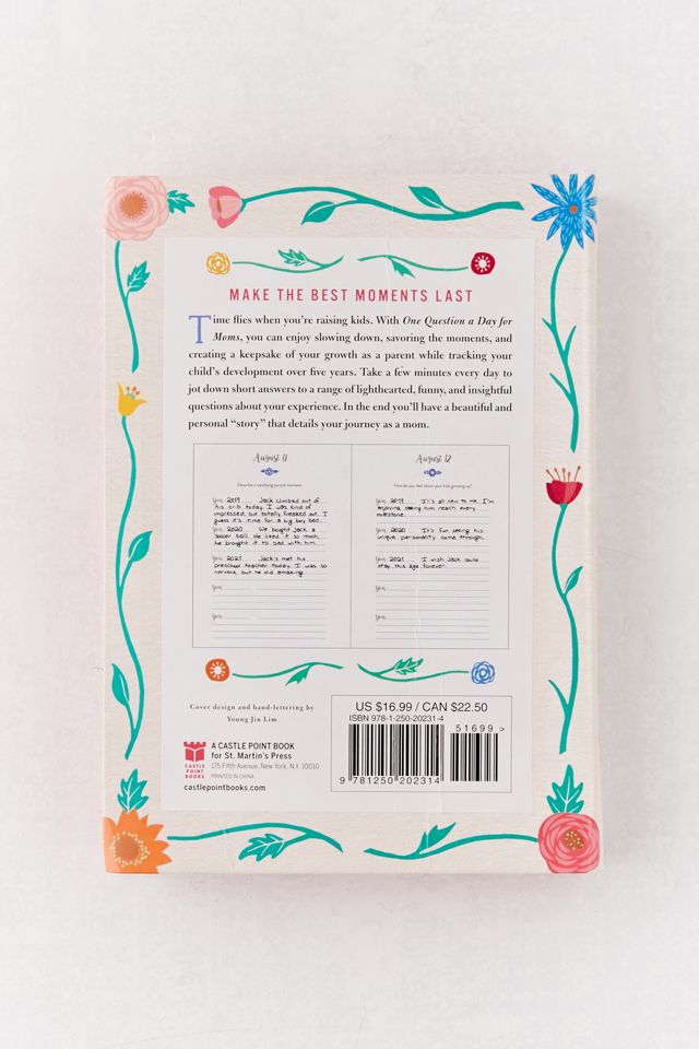 One Question a Day for Moms: Daily Reflections on Motherhood: A Five-Year Journal By Aimee Chase #3
