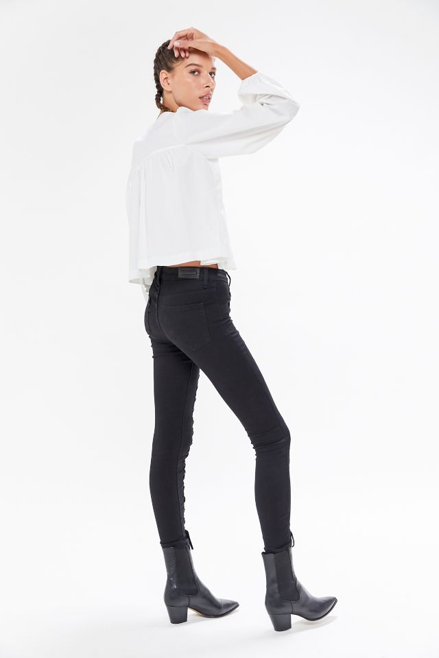 Neon Blonde Tie Me Up Skinny Jean #2