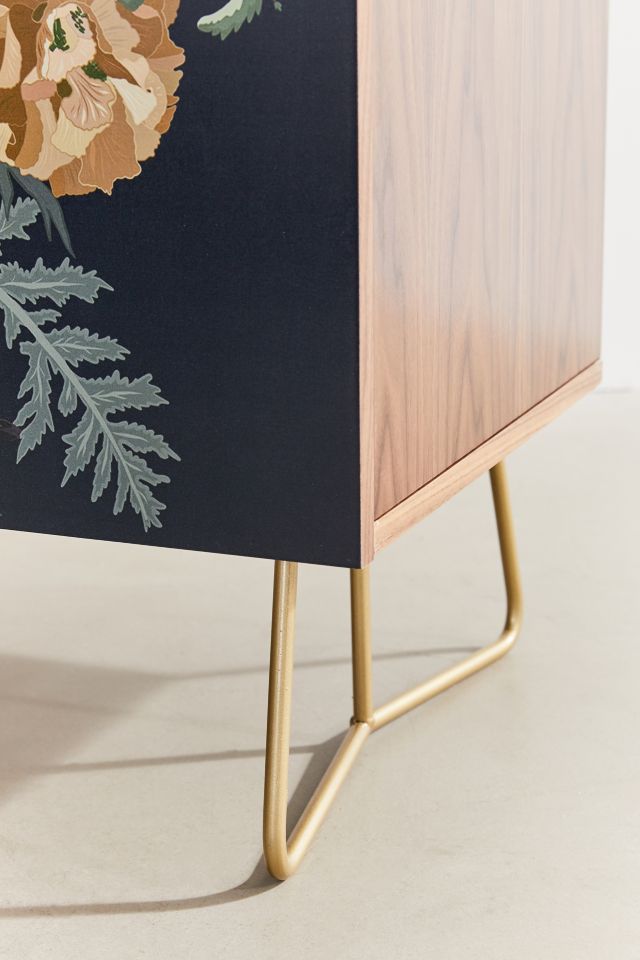 Iveta Abolina For Deny Paloma Blue Night Credenza #4