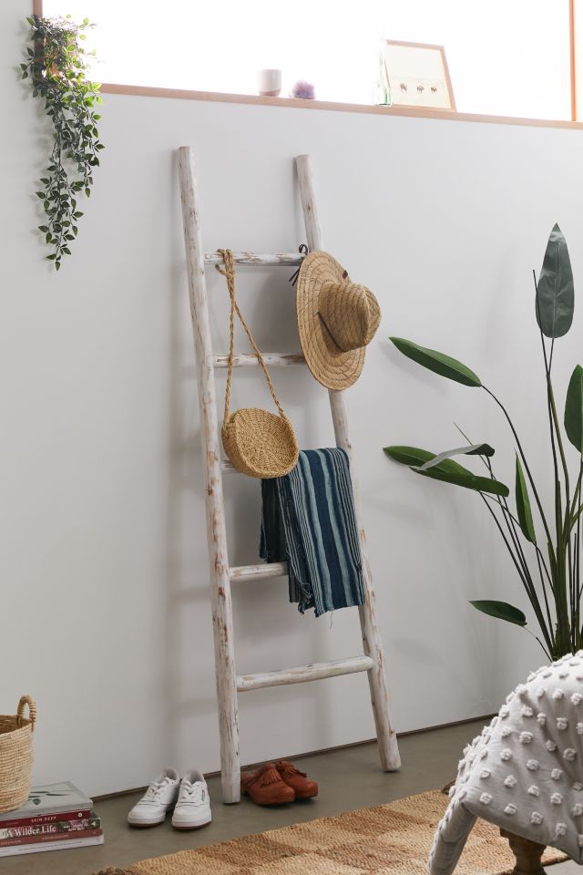 Leaning Blanket Ladder Urban Outfitters