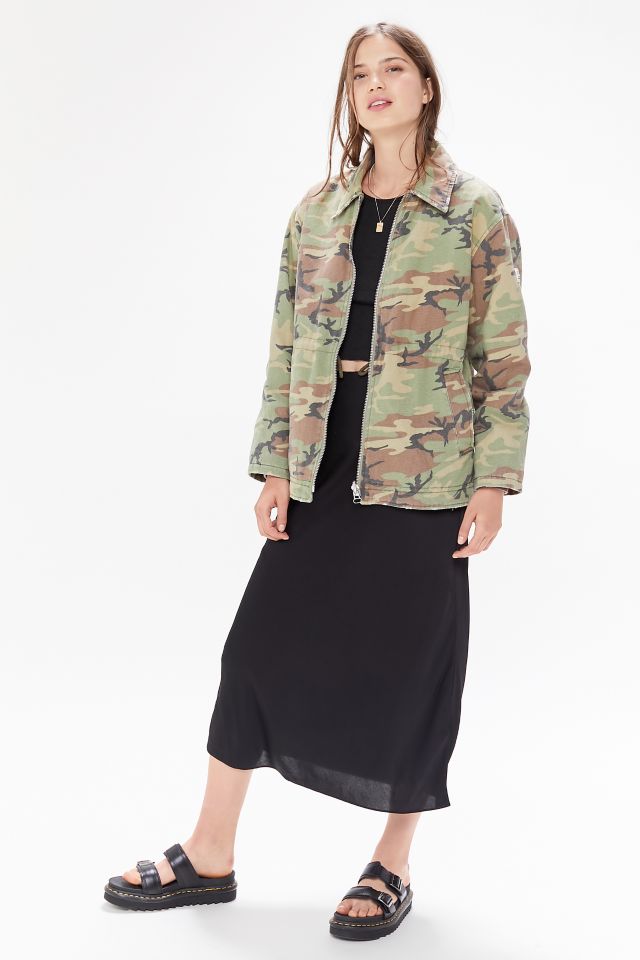 BDG Ruthie Camo Canvas Zip-Front Jacket #2