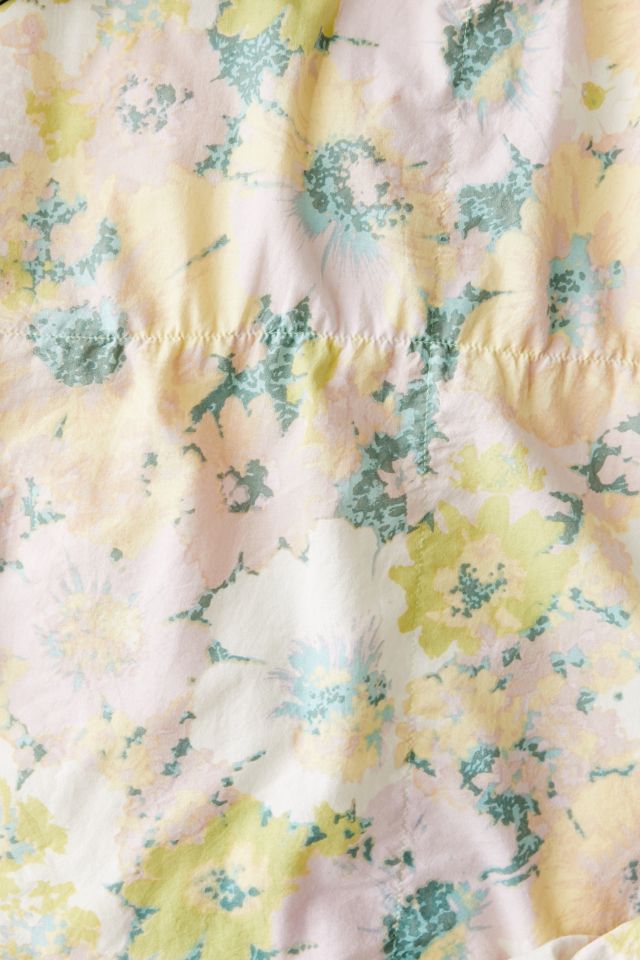 Ruby Floral Shirred Duvet Cover #4