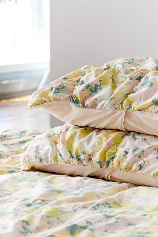 Ruby Floral Shirred Sham Set #2