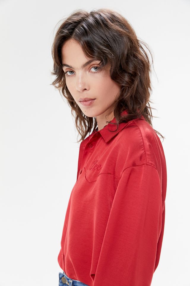 Lee UO Exclusive Western Button-Down Shirt #1