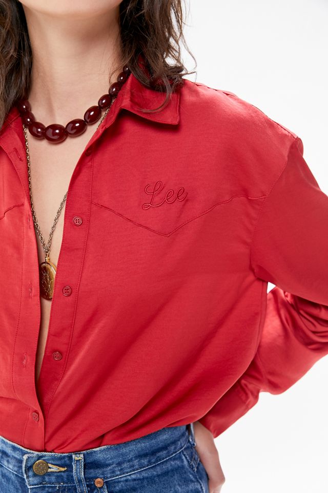 Lee UO Exclusive Western Button-Down Shirt #3