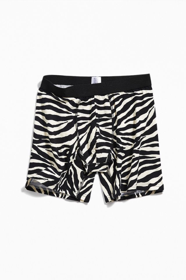 Zebra Boxer Brief | Urban Outfitters