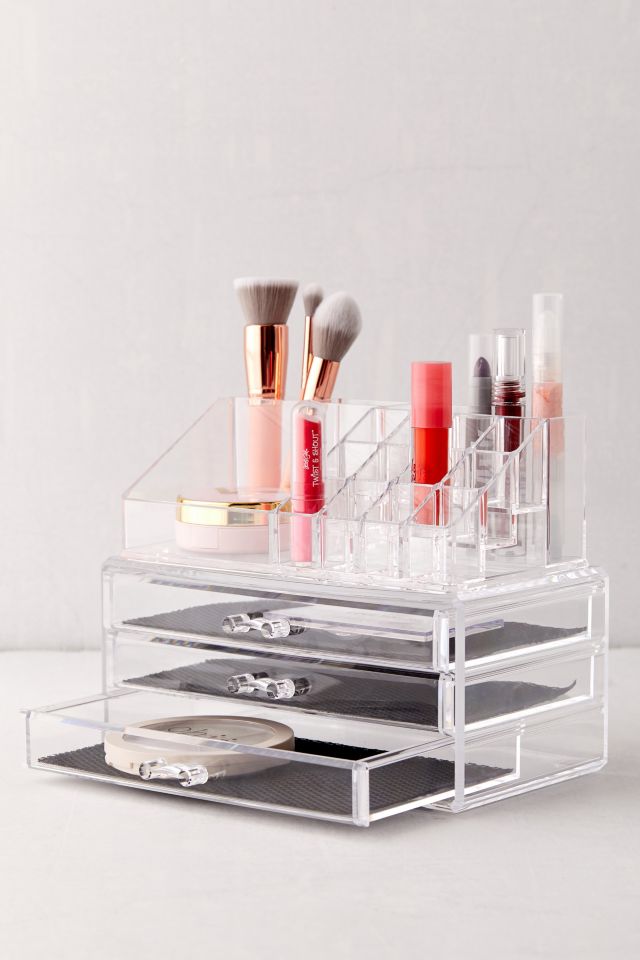 Acrylic 3-Drawer Makeup Organizer #1