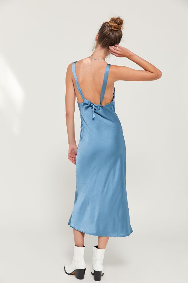 Third Form Outlaw Bias Cut Tie-Back Midi Dress #1