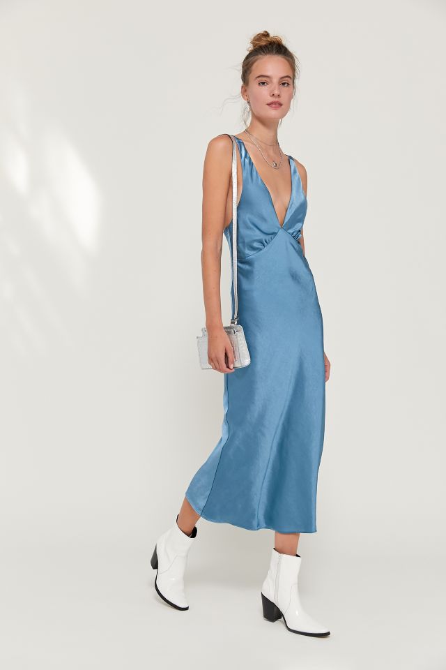 Third Form Outlaw Bias Cut Tie-Back Midi Dress #3