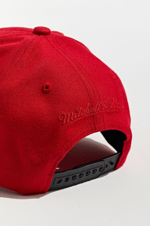 Mitchell & Ness Old English Houston Rockets Snapback Hat   #4