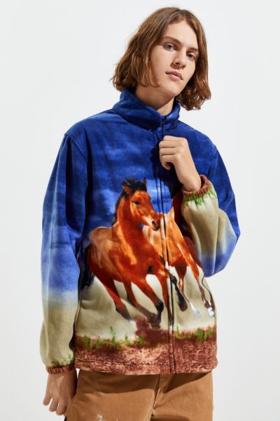 Fleece jacket hot sale urban outfitters