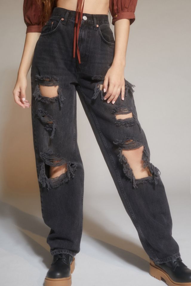 BDG Vintage Feel High-waisted Baggy Jean in Blue