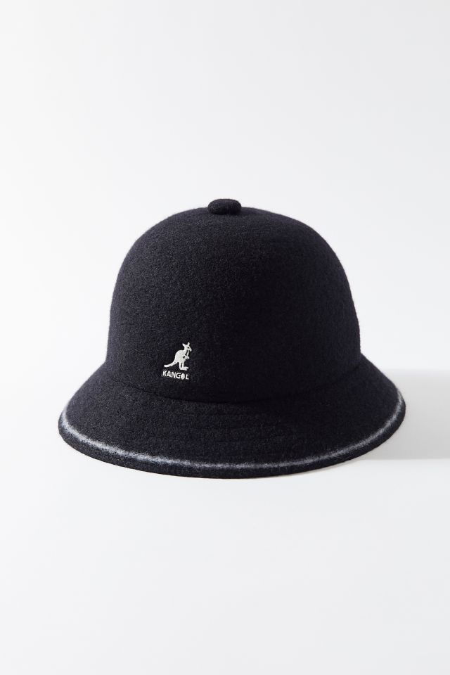 Kangol Striped Casual Bucket Hat #1