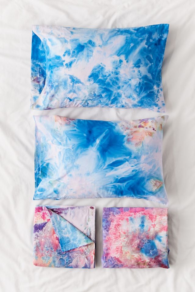 Riverside Tool & Dye UO Exclusive Hand-Dyed Rainbow Sheet Set #1