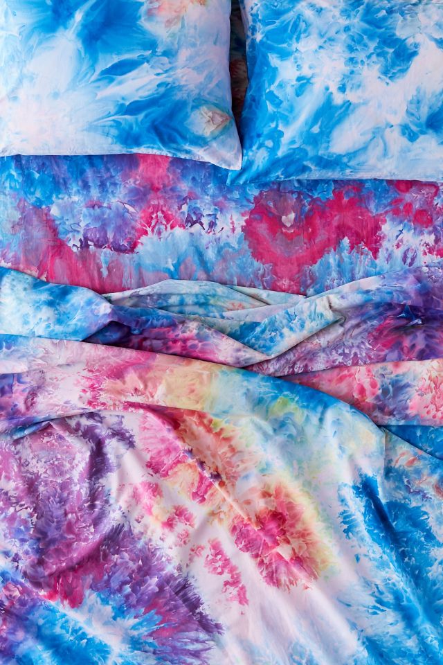 Riverside Tool & Dye UO Exclusive Hand-Dyed Rainbow Sheet Set #3