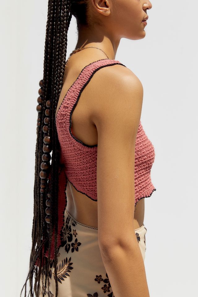 UO Serendipity Crochet Tie-Back Tank Top #2