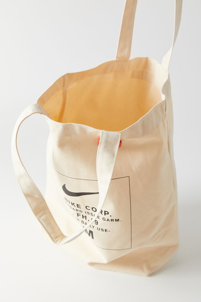 Nike tote bag on sale canvas