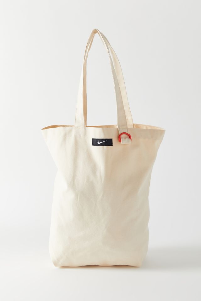 Nike cream tote bag hotsell