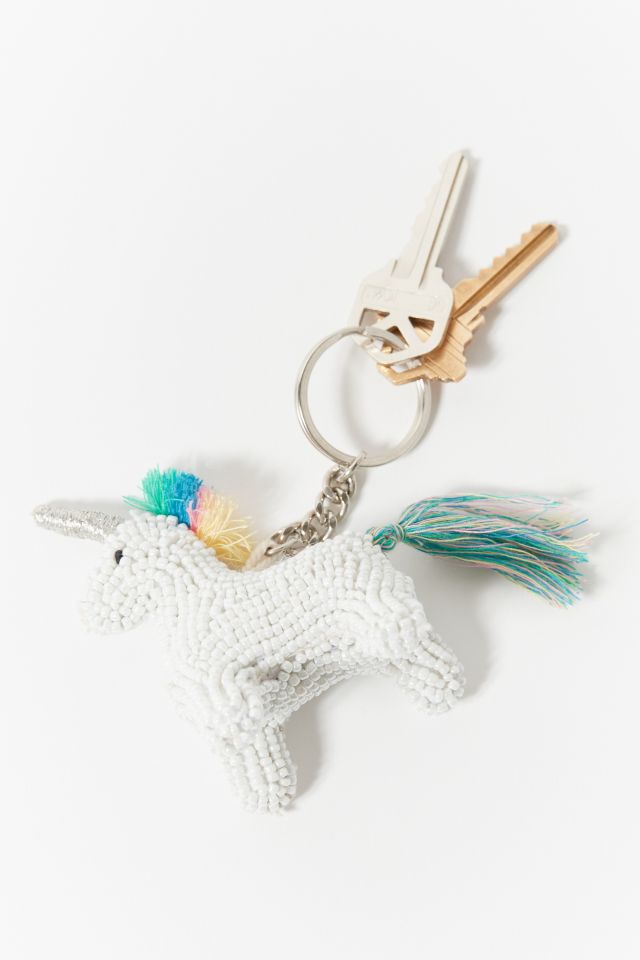 Beaded Animal Keychain #1