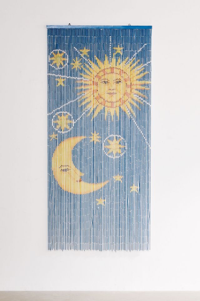 Solar Bamboo Beaded Curtain #1