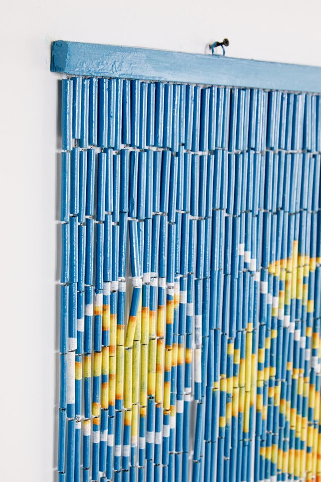 Solar Bamboo Beaded Curtain #3