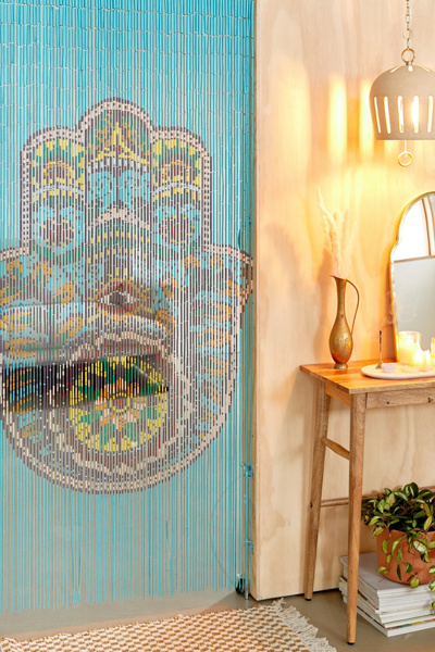 新品　アーバンアウトフィッターズ　バンブーカーテン Iris Bamboo Beaded Curtain | Urban Outfitters