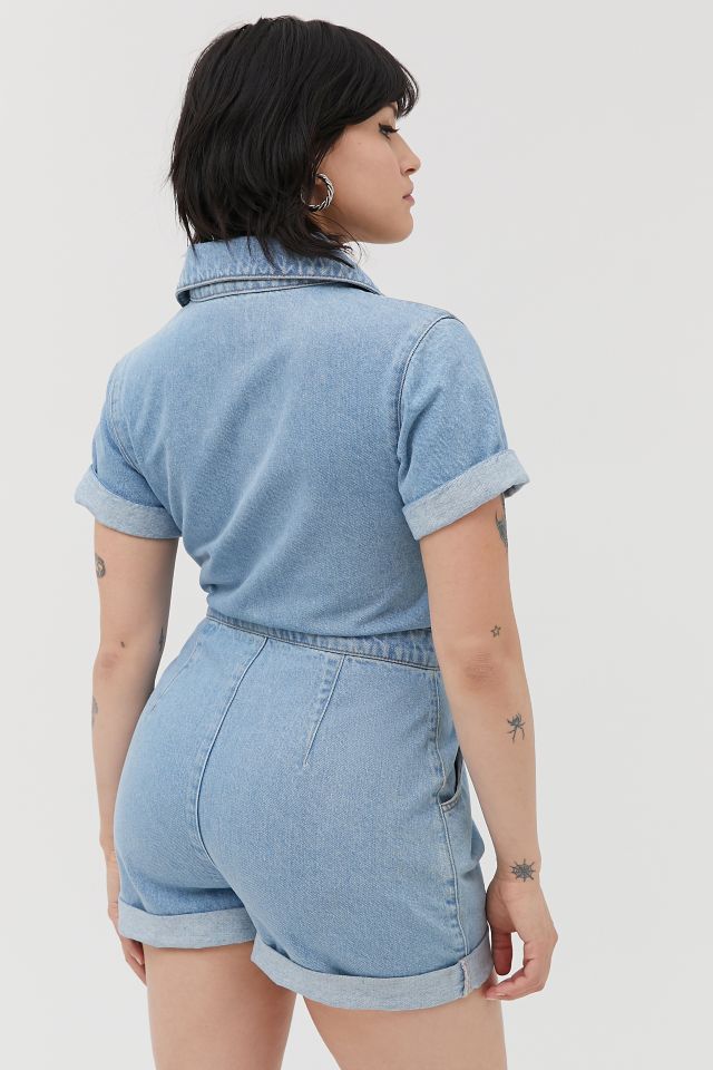 BDG Denim Mom Shortall Coverall #2