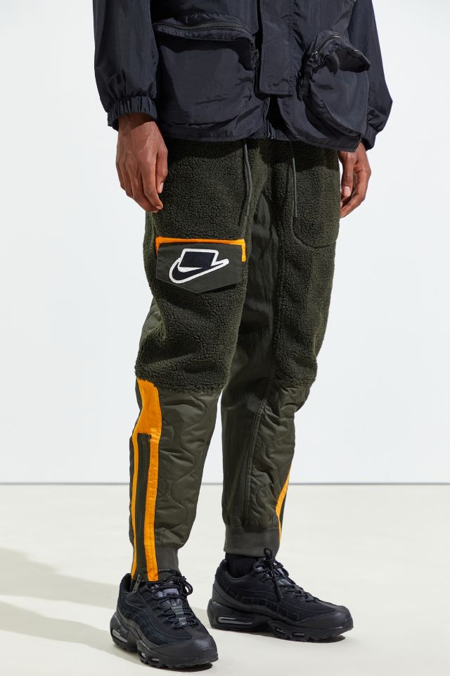 Nike sherpa tracksuit sale