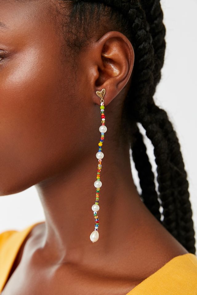 Luiny Heart Drop Earring