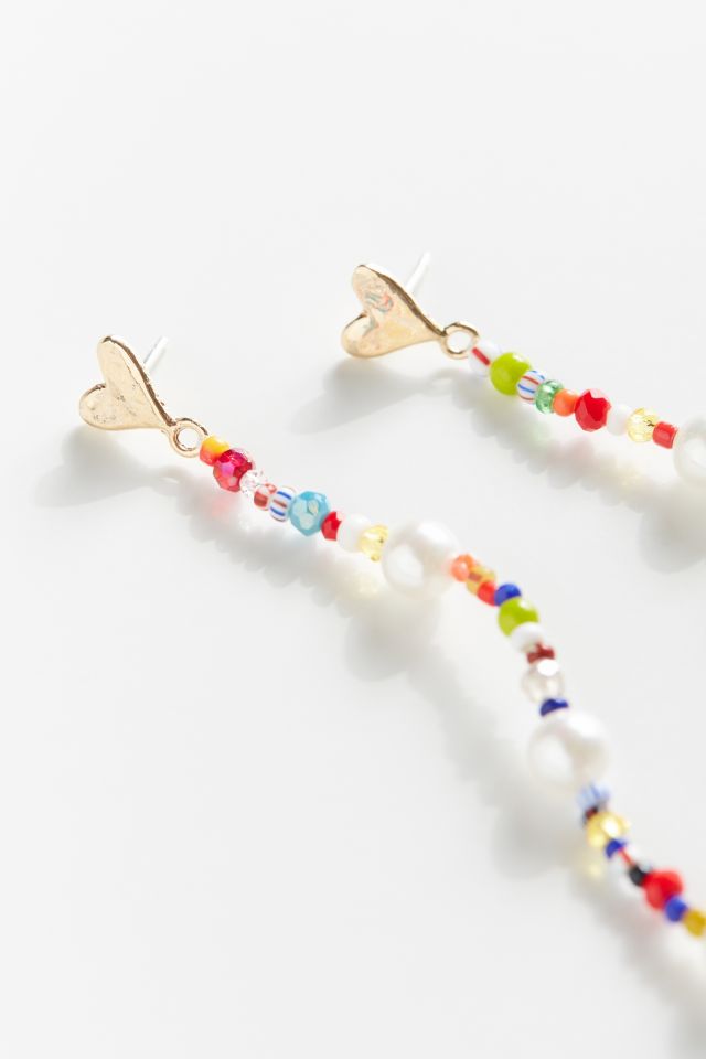 Luiny Heart Drop Earring #2