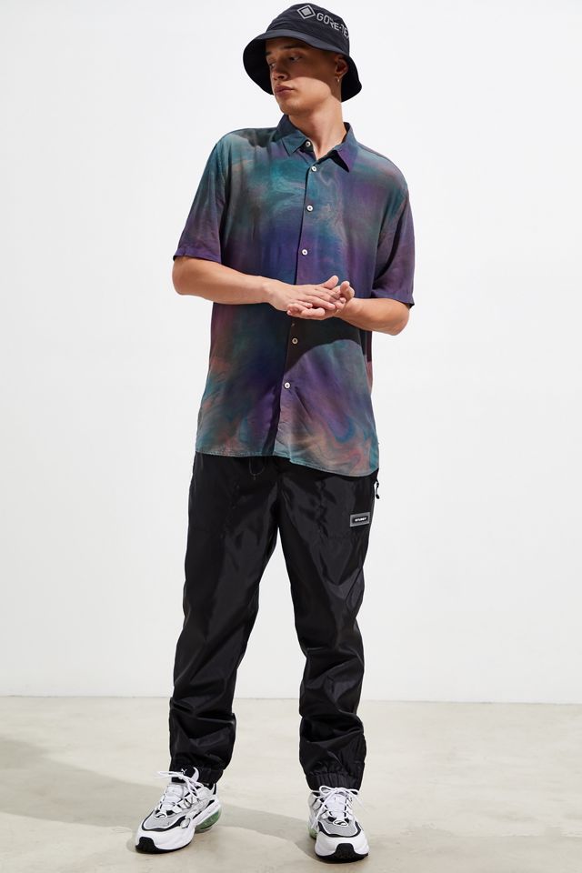 Barney Cools Magic Marble Holiday Short Sleeve Button-Down Shirt #5