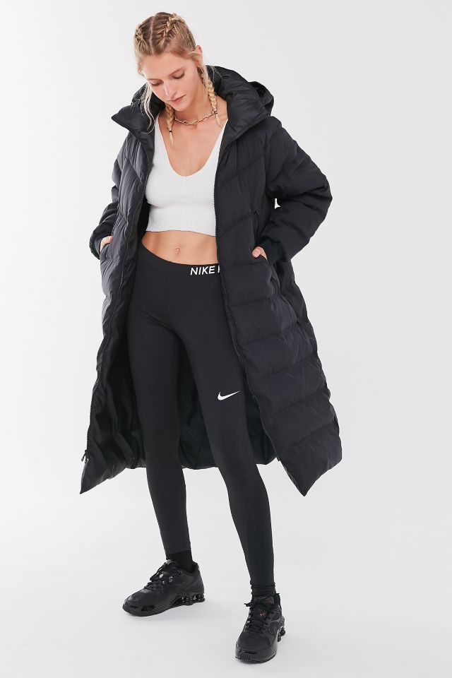 Nike longline best sale puffer coat