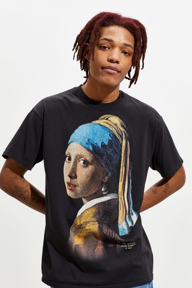 Girl With Pearl Earring Cotton Tee #1