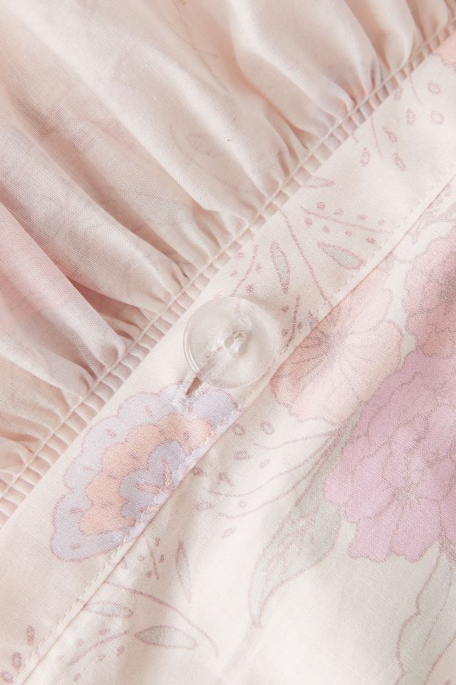 Marisa Floral Ruffle Duvet Cover #4
