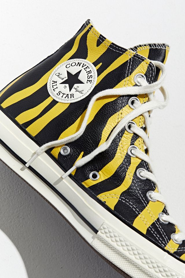 Converse Chuck 70 Archive Print Leather High-Top Sneaker  #1
