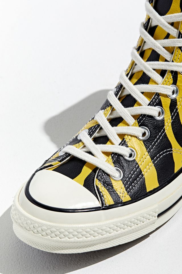 Converse Chuck 70 Archive Print Leather High-Top Sneaker  #4