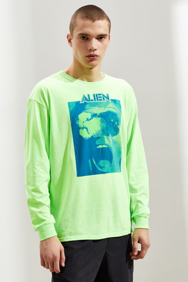 T-shirt à manches longues fluorescent Alien  #2
