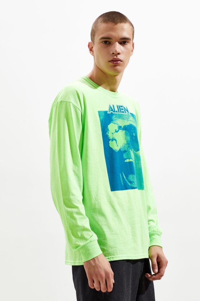T-shirt à manches longues fluorescent Alien  #3