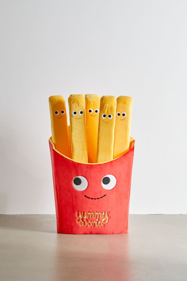Yummy World Giant Stuffed French Fries Plushie #1