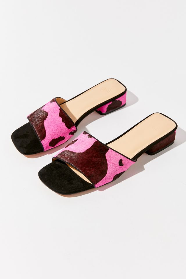 UO Maria Calf Hair Mule Sandal #1