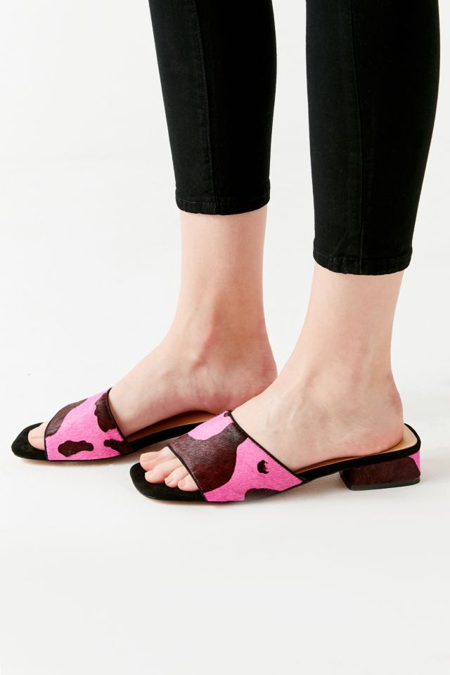 UO Maria Calf Hair Mule Sandal #2